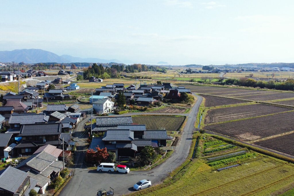 高島の町並み